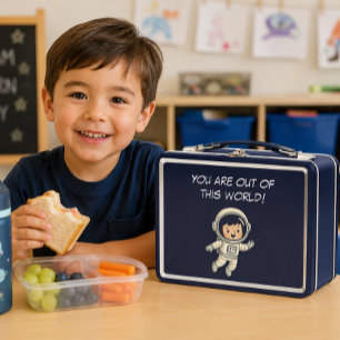 Schattige Whimsical Astronaut Schattige Ruimteverk