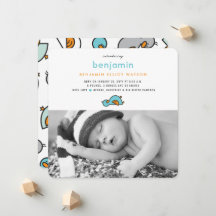 Schattige Whimsical Baby Eendjes Baby Jongen Foto 