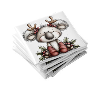 Schattige Whimsical Koala Kerstmagneet Magneet