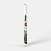 Schattige Whimsical Rendier met gitaar Samsung Galaxy Hoesje (Rechterkant)