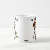 Schattige'' Who Said Tea'' Browns Beagle Koffiemok (Center)