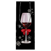 Schattige Wijn Gift Bag Wijn Cadeautas (Achterkant)