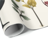 Schattige wijnkopjes inpakpapier (Rol Hoek)