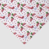 schattige wijnliefhebber getild tissuepapier (Detail)