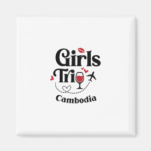 Schattige wijnmeisjesreis Cambodja Reis Vakantie Magneet