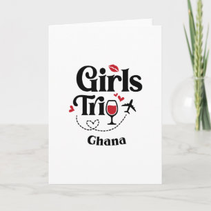 Schattige wijnmeisjesreis Ghana reis vakantie  Kaart