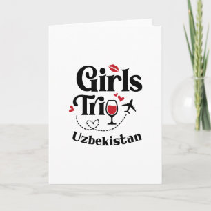 Schattige wijnmeisjesreis Oezbekistan reis vakanti Kaart