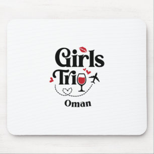 Schattige wijnmeisjesreis Oman reisvakantie Muismat