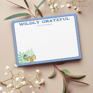 Schattige Wilde Baby Jachtwelp Baby Shower Bedankkaart