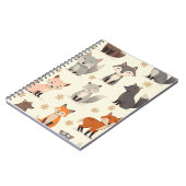 Schattige Wildlife Wonders Notitieboek (Linkerzijde)