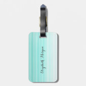 Schattige windenergie Emoji Face-Be altijd gelukki Bagagelabel (Achterkant verticaal)