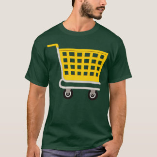 Schattige winkelen t t-shirt