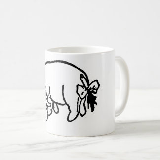 Schattige Winnie the Pooh Eeyore sketch Coffee Mok