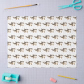 Schattige winter Arctische walvis Tissuepapier (Craft)