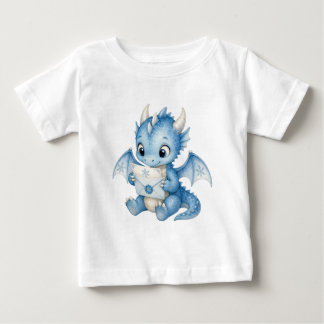 Schattige Winter Babydraak met Letter Kinderen