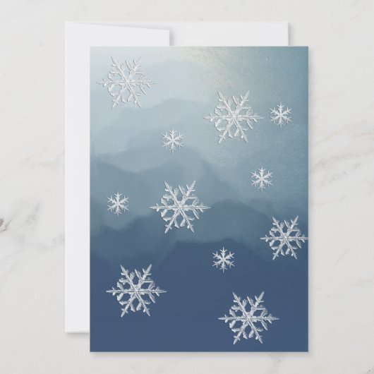 Schattige winter wonderland jurk zoet 16 kaart (Achterkant)