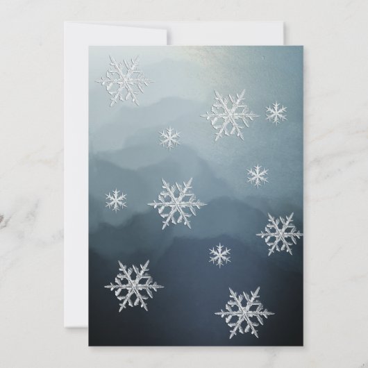 Schattige winter wonderland prinses jurk zoet 16 kaart (Achterkant)