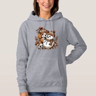 Schattige Winterduo: Hond in Pet met patroon en sn Hoodie