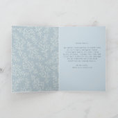 Schattige Winterpinguïns Baby Shower Bedankt Kaart (Binnen)