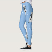 Schattige wit schaap: lammeren. leggings (Links)