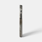 Schattige witte kat – Persoonlijk iPhone Hoesje (Linkerkant)