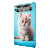 Schattige Witte Kitten Portret-54971 Mini Klembord (Angled2)