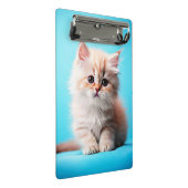 Schattige Witte Kitten Portret-54971 Mini Klembord (Schuin)