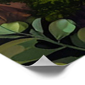 Schattige witte muis poster (Hoek)