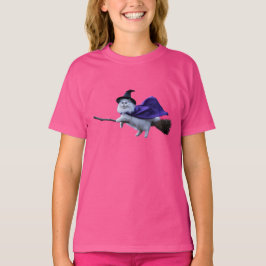 Schattige Witte Perzische Heks Kinderen T-shirt
