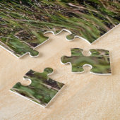 Schattige witte puppy legpuzzel (Zijkant)