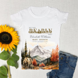 Schattige witte Waterverf kunnen we nauwelijks wac Kinder Shirts