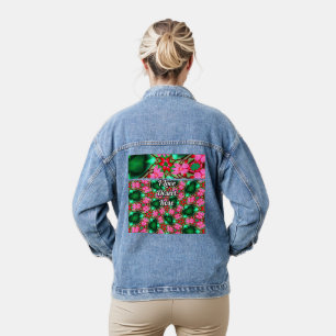 Schattige woestijnpatroon van het Roos Denim Jacket