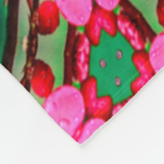 Schattige woestijnpatroon van het Roos Fleece Deken (Hoek)