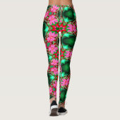 Schattige woestijnpatroon van het Roos Leggings (Achterkant)