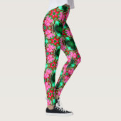 Schattige woestijnpatroon van het Roos Leggings (Rechts)