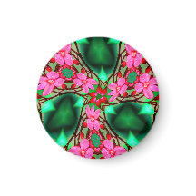 Schattige woestijnpatroon van het Roos