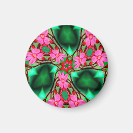 Schattige woestijnpatroon van het Roos Magneet