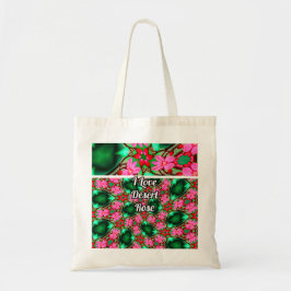 Schattige woestijnpatroon van het Roos Tote Bag
