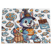 Schattige Wolf Pack Halloween Groot Cadeauzakje (Voorkant)