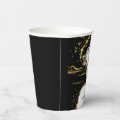 Schattige Wolf Verjaardag Papieren Bekers (Rechts)