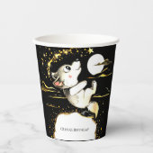 Schattige Wolf Verjaardag Papieren Bekers (Voorkant)