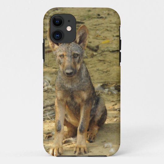 Schattige wolfsjong Case-Mate iPhone case (Achterkant)