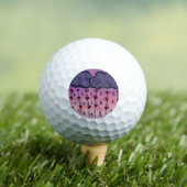 Schattige wolken, harten en regendruppels golfballen (Insitu Shirt)