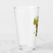 Schattige/wonderlijke kabouter St. Patrick's Day Glas (Rechts)