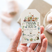 Schattige Woodland Animal Adventure Neutraal Baby  Cadeaulabel