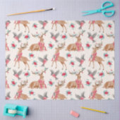 Schattige Woodland Animals Christmas Tissue Paper Tissuepapier (Craft)