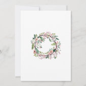 Schattige Woodland Squirrel Forest Baby shower Kaart (Achterkant)