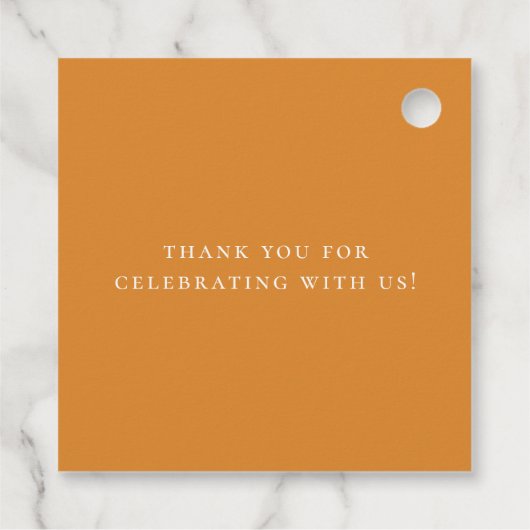 Schattige Woodland Wolf Pup Herfst Baby shower Bedankjes Labels (Achterkant)