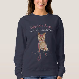 Schattige World's Best Yorkshire Terrier Moeder Trui