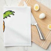 schattige wortel theedoek (Quarter Fold)